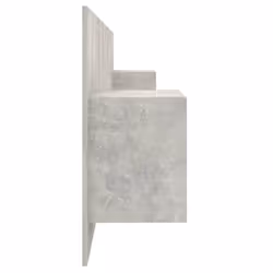 VidaXL 3115735 tête de lit et pied de lit Gris - Vue supplémentaire 5
