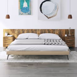 VidaXL 3115737 tête de lit et pied de lit Chêne