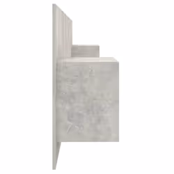VidaXL 3115743 tête de lit et pied de lit Gris - Vue supplémentaire 5