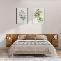 VidaXL 3115761 tête de lit et pied de lit Chêne