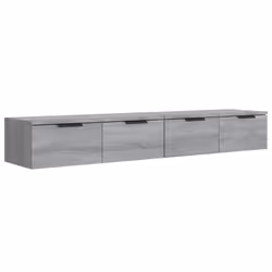 VidaXL 3115898, Bois, Gris, 680 mm, 300 mm, 200 mm, 2 pièce(s)