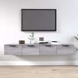 VidaXL 3115898 étagères Bois Gris