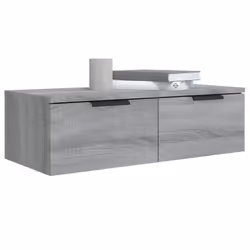 VidaXL 3115898 étagères Bois Gris - Vue supplémentaire 4
