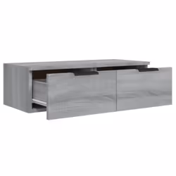 VidaXL 3115898 étagères Bois Gris - Vue supplémentaire 8