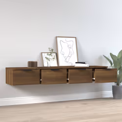 VidaXL 3115899 étagères Bois Marron, Bois