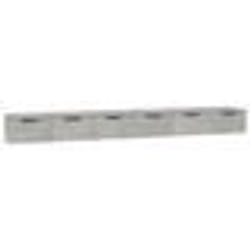 vidaXL Armoires murales 2 pcs Gris béton 102x30x20cm Bois d'ingénierie