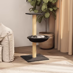 Avec cet arbre à chat, vos amis à fourrure peuvent vivre une vie de luxe ! Vos chats aimeront gratter, grimper, se percher, s ...