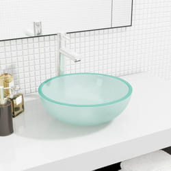 Vidaxl - Lavabo Verre trempé 35x12 cm Dépoli