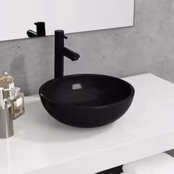 Ce lavabo en verre trempé sera un supplément élégant à toute salle de bain, toilette ou salle d'eau. Matériau durable : fabri ...