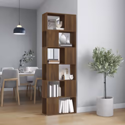 VidaXL 816034, Marron, Chêne, Bois, Bois, 600 mm, 240 mm, 1860 mm