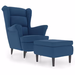 Ce fauteuil confortable avec un tabouret présente un équilibre parfait entre style et fonctionnalité. Il vous offre un endroi ...