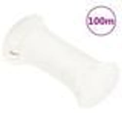 vidaXL Corde de bateau Blanc complet 4 mm 100 m Polypropylène