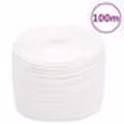 vidaXL Corde de bateau Blanc complet 8 mm 100 m Polypropylène