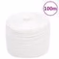 vidaXL Corde de bateau Blanc complet 10 mm 100 m Polypropylène