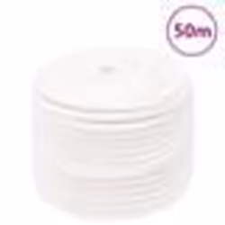 vidaXL Corde de bateau Blanc complet 12 mm 50 m Polypropylène