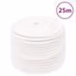 vidaXL Corde de bateau Blanc complet 14 mm 25 m Polypropylène