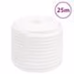 vidaXL Corde de bateau Blanc complet 18 mm 25 m Polypropylène