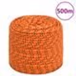 vidaXL Corde de bateau Orange 6 mm 500 m Polypropylène