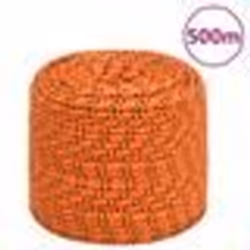 vidaXL Corde de bateau Orange 8 mm 500 m Polypropylène