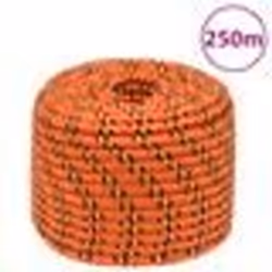 vidaXL Corde de bateau Orange 14 mm 250 m Polypropylène