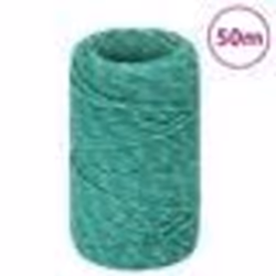 vidaXL Corde de bateau Vert 2 mm 50 m Polypropylène