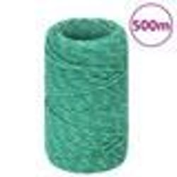vidaXL Corde de bateau Vert 2 mm 500 m Polypropylène