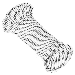 vidaXL Corde de bateau tressé Blanc 5 mmx100 m Polyester