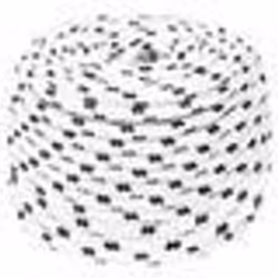 vidaXL Corde de bateau tressé Blanc 8 mmx25 m Polyester