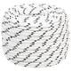 vidaXL Corde de bateau tressé Blanc 14 mmx25 m Polyester