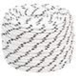 vidaXL Corde de bateau tressé Blanc 14 mmx100 m Polyester