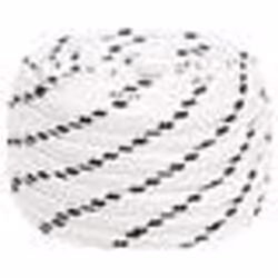 vidaXL Corde de bateau tressé Blanc 20 mmx100 m Polyester