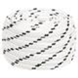 vidaXL Corde de bateau tressé Blanc 20 mmx100 m Polyester