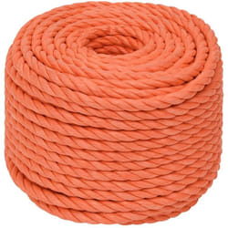 Vidaxl - Corde de travail Orange 16 mm 50 m Polypropylène