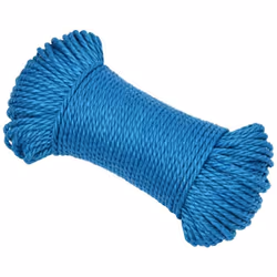 Cette corde de travail torsadée est idéale pour une utilisation générale autour de la maison, dans le jardin et dans l'atelie ...
