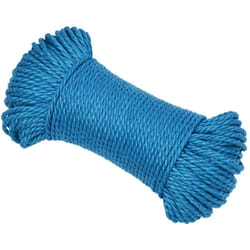 vidaXL Corde de travail Bleu 8 mm 50 m Polypropylène