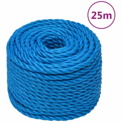 Cette corde de travail torsadée est idéale pour une utilisation générale autour de la maison, dans le jardin et dans l'atelie ...