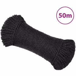 Cette corde de travail torsadée est idéale pour une utilisation générale autour de la maison, dans le jardin et dans l'atelie ...