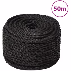 Cette corde de travail torsadée est idéale pour une utilisation générale autour de la maison, dans le jardin et dans l'atelie ...