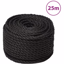 Cette corde de travail torsadée est idéale pour une utilisation générale autour de la maison, dans le jardin et dans l'atelie ...