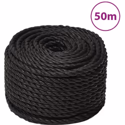 Cette corde de travail torsadée est idéale pour une utilisation générale autour de la maison, dans le jardin et dans l'atelie ...