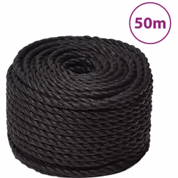 Cette corde de travail torsadée est idéale pour une utilisation générale autour de la maison, dans le jardin et dans l'atelie ...