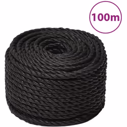 Cette corde de travail torsadée est idéale pour une utilisation générale autour de la maison, dans le jardin et dans l'atelie ...