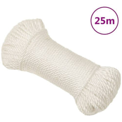 Vidaxl - Corde de travail Blanc 3 mm 25 m polypropylène