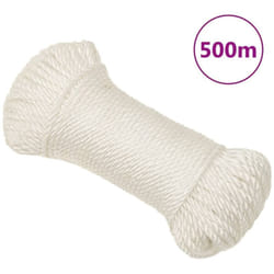 Vidaxl - Corde de travail Blanc 3 mm 500 m polypropylène