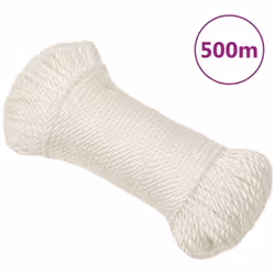 Cette corde de travail torsadée est idéale pour une utilisation générale autour de la maison, dans le jardin et dans l'atelie ...