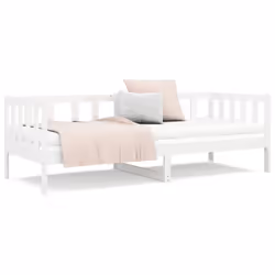 VidaXL 814645 canapé lit sofa Blanc - Vue supplémentaire 5