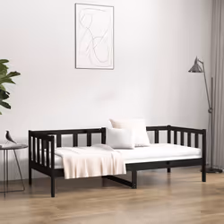 VidaXL 814648 canapé lit sofa Noir