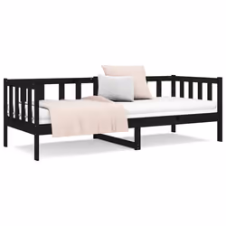 VidaXL 814648 canapé lit sofa Noir - Vue supplémentaire 4