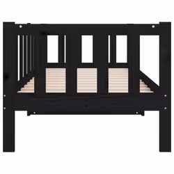 VidaXL 814648 canapé lit sofa Noir - Vue supplémentaire 7
