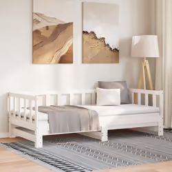 VidaXL 814665 canapé lit sofa Blanc